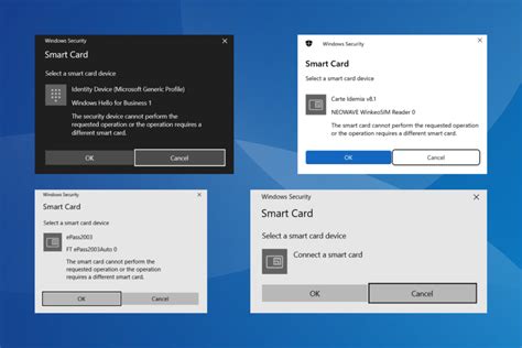 smart card not working after windows fall cumliative update|windows security smart card problem after update.